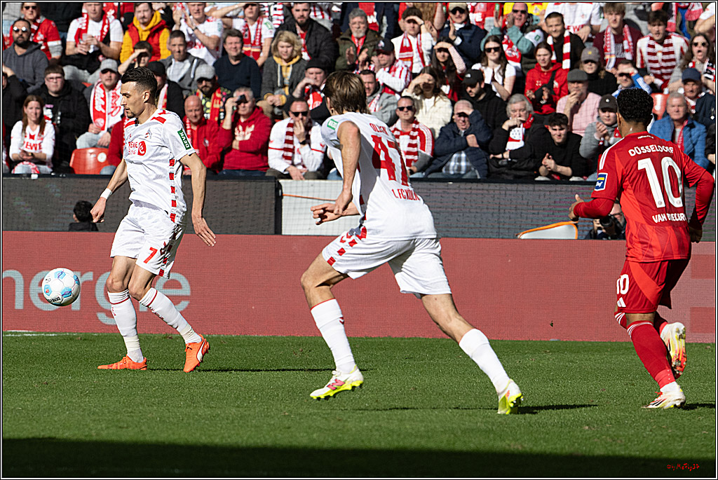 2. Fussball Bundesliga, 1.FC Köln - Fortuna Düsseldorf 1895, 23.02.2025